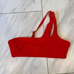 Target Xhileration one shoulder bikini top size large